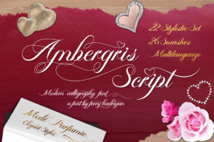 Ambergris: A Font That Breathes Romance Into Every Project