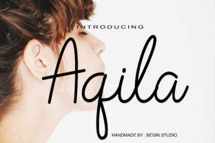 Aqila: The Handwritten Font That Breathes Life Into Your Creations