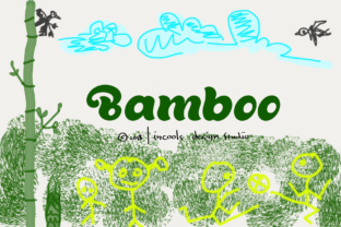 Bamboo: A Playful Font for Vintage Vibes