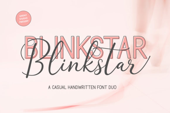 Blinkstar Duo: A Playful Script Font for Modern Web Design
