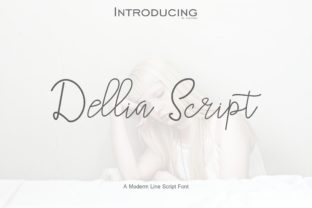 Dellia: A Font That Adds Character to Every Craft Project