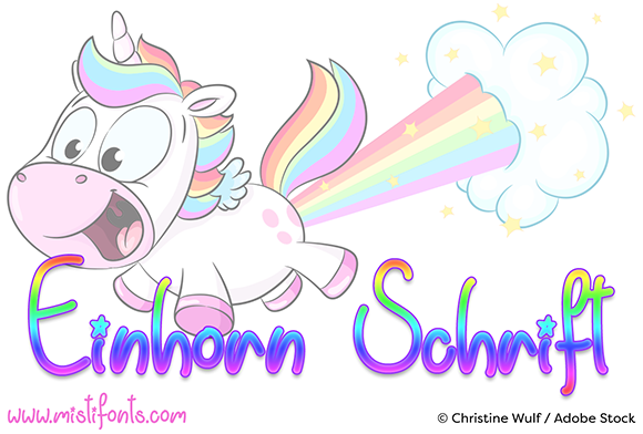 Einhorn Schrift: A Magical Font for Digital Branding
