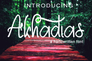 Enhance Your Brand with Akhadias: The Handwritten Script That Elevates Your Business