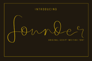 Founder: A Script Font for Authentic Branding