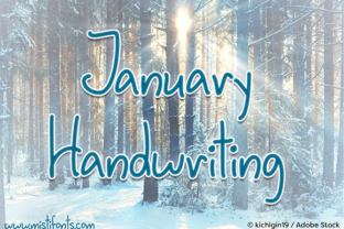 January Handwriting: A Font That Adds Personality to Your Brand