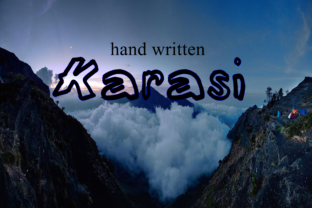 Karasi: A Script Font That Adds Personality to Campaigns
