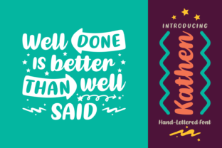 Kathen: A Script Font That Elevates Your Brand’s Visual Story