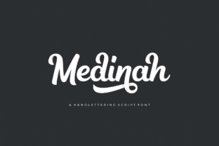 Medinah: The Bold Script Font That Elevates Your Digital Brand
