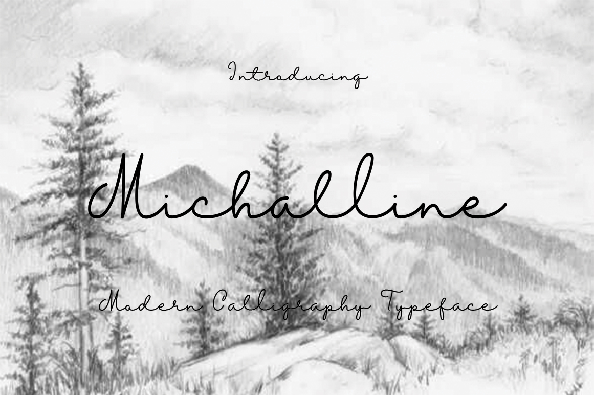 Michalline: A Font That Adds Charm to Your Brand