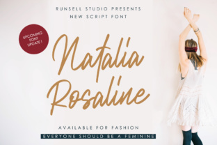 Natalia Roseline: A Script Font for Fashion-Forward Campaigns