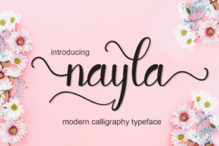 Nayla: A Script Font for Editorial Design Excellence
