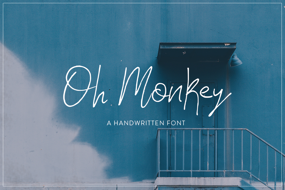 Oh Monkey: A Script Font That Adds Character to Branding