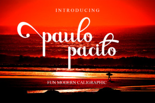 Paulo Pacito: A Script Font for Editorial Elegance