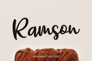 Ramson: A Script Font That Breathes Life Into Your Creations