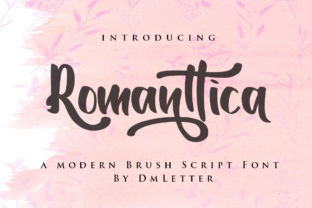 Romanttica: A Delightful Handwritten Font for Branding