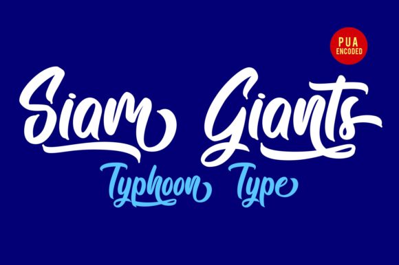 Siam Giants: A Font for Editorial Elegance