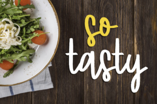 So Tasty: A Script Font That Feels Like a Brand