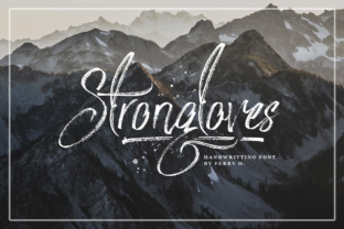 Strongloves: A Script Font That Elevates Web Design