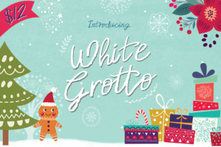 White Grotto: A Snowy Script for Digital Design